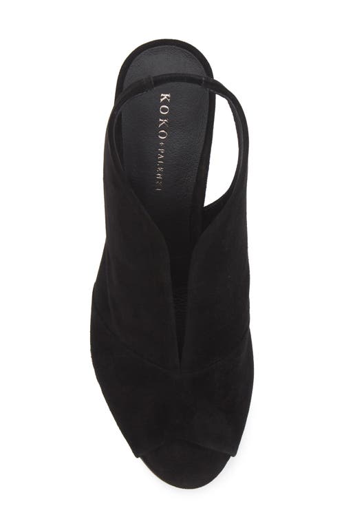 KOKO + PALENKI KOKO + PALENKI PINNACLE ANKLE STRAP PEEP TOE SANDAL
