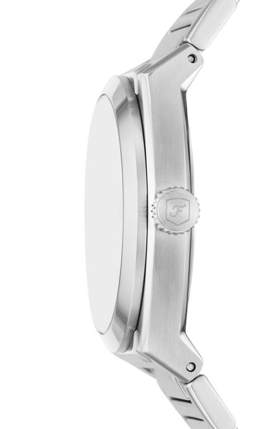 Shop Fossil Everette Bracelet Watch, 42mm In Silver