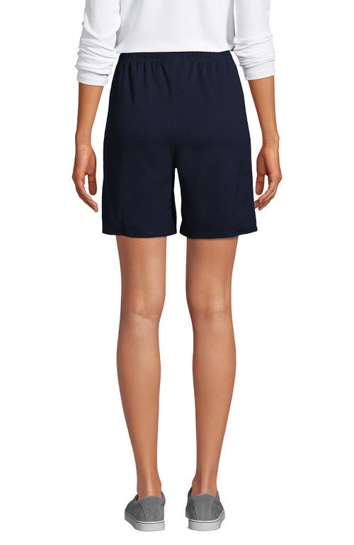 Lands' End School Uniform  Mesh Gym Shorts In Classic Navy