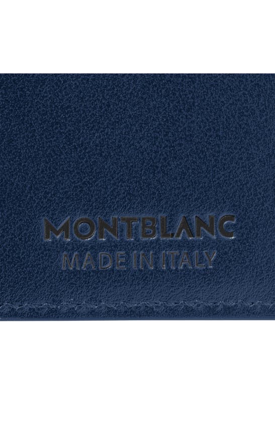 Shop Montblanc Extreme 3.0 Leather Bifold Wallet In Blue