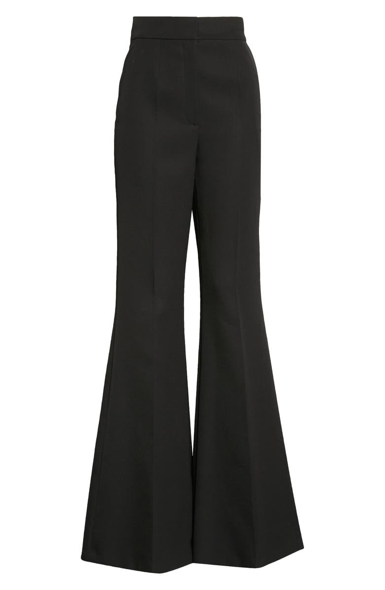 Alexander Wang Luxe Dry Wool Twill Flare Leg Pants | Nordstrom