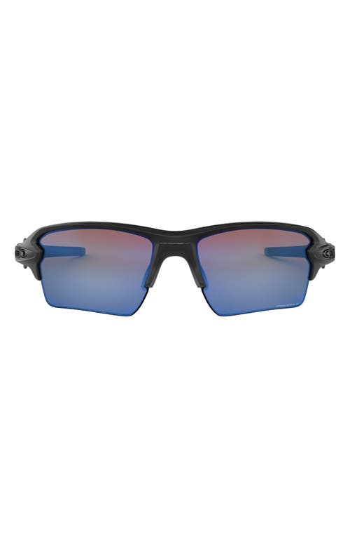 Oakley Flak 2.0 XL 59mm Polarized Sunglasses in Black at Nordstrom