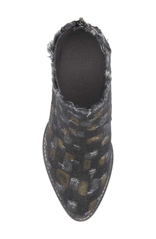 Chocolat Blu Anika Bootie In Black Wash