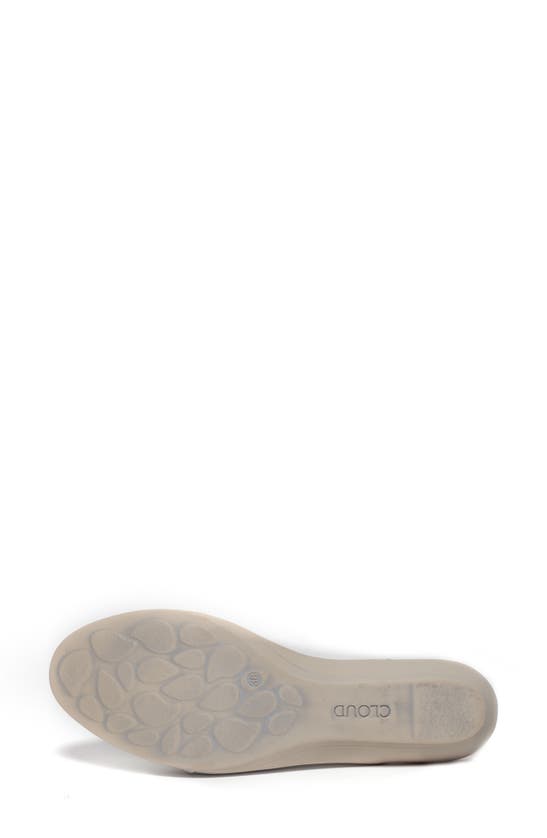Shop Cloud Caliber Slingback Peep Toe Sandal In Nova Blanco