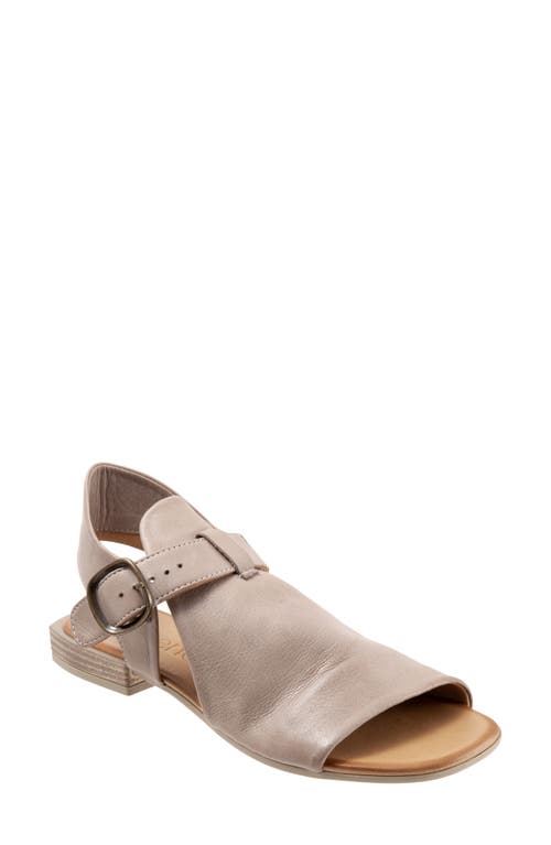 Bueno Ava Buckle Sandal Grey Leather at Nordstrom,