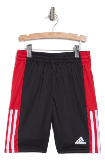 Adidas Originals Adidas Kids' Colorblock Shorts In Black/red