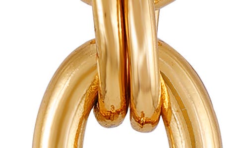 Vince Camuto Link Earrings In Gold Tone