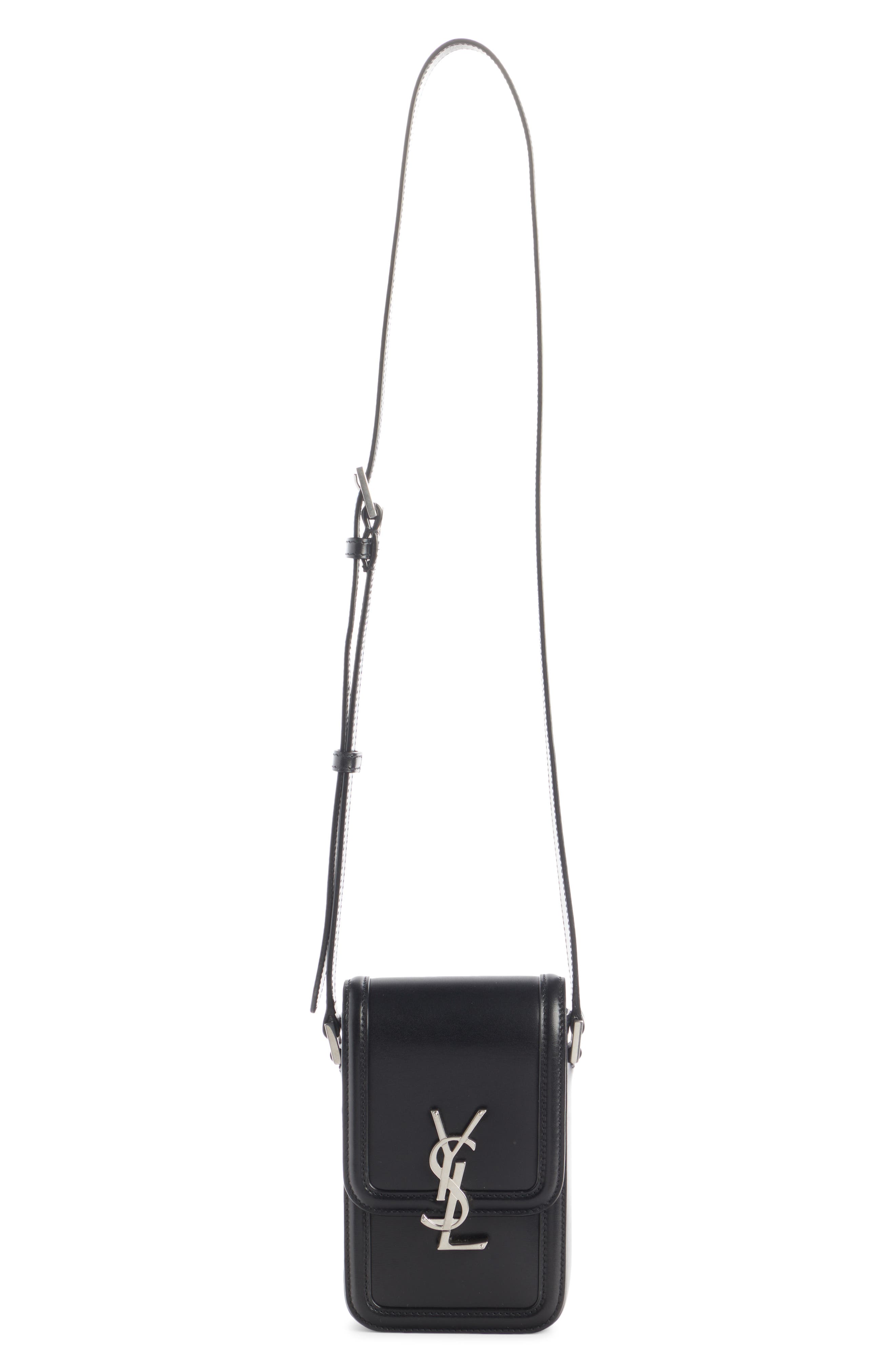 Saint Laurent Solferino Monogram Phone Holder Nordstrom