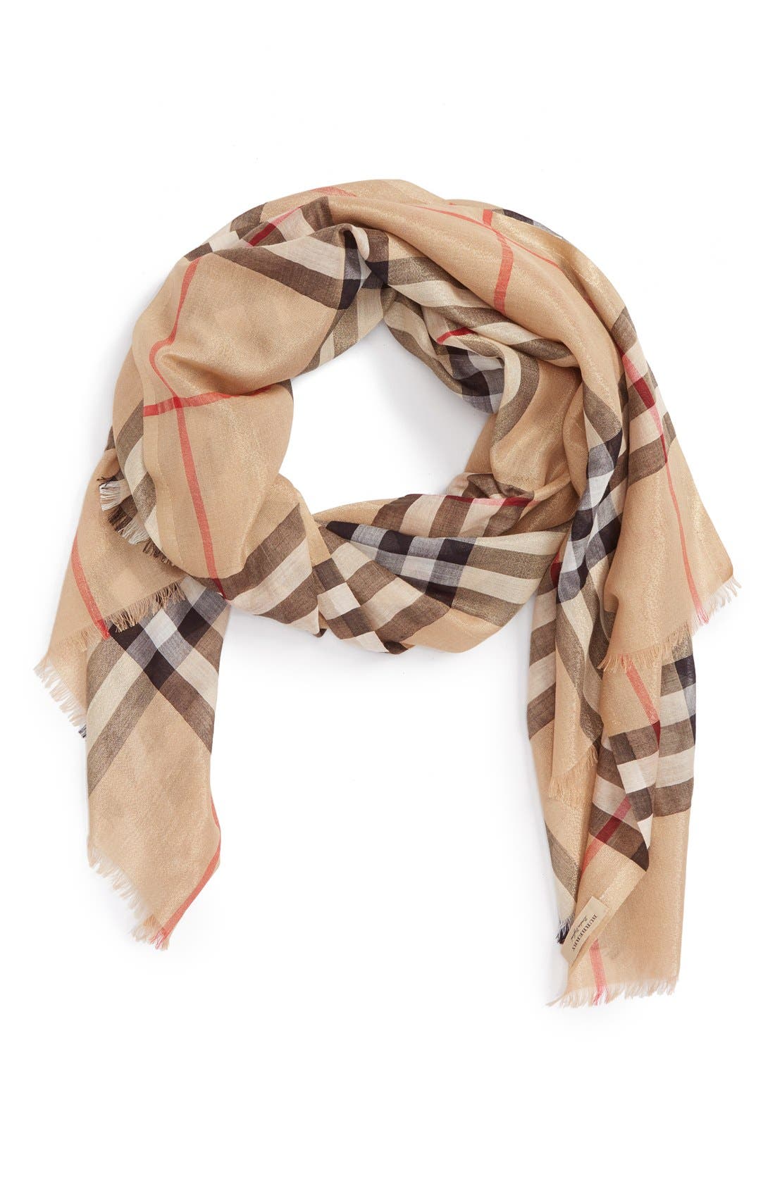 Burberry Giant Check Scarf Nordstrom
