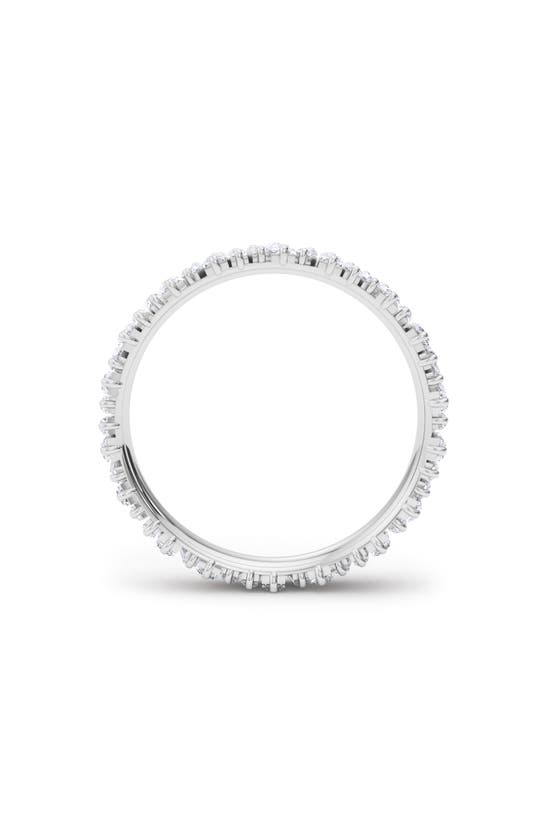 Shop Hautecarat Lab Created Baguette Diamond Tennis Bangle In 18k White Gold