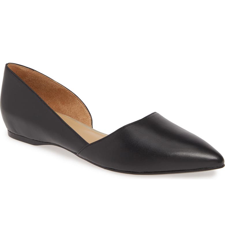 Naturalizer Samantha Half d'Orsay Flat (Women) | Nordstrom