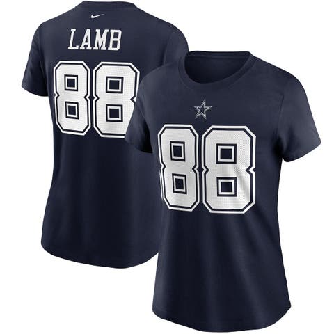 Women's Nike CeeDee Lamb White Dallas Cowboys 2nd Alternate Legend Jersey Size: Small