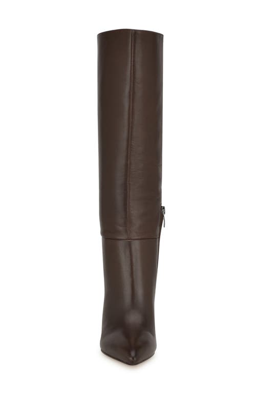 NINE WEST NINE WEST PEACHEY POINTED TOE KNEE HIGH BOOT 