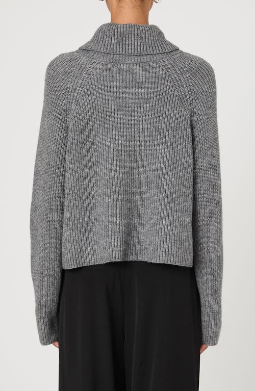 French Connection Mersai Cowl Neck Sweater In Grey