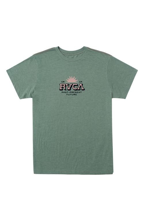 RVCA Type Set Logo Graphic T-Shirt in Jade at Nordstrom, Size Xx-Large