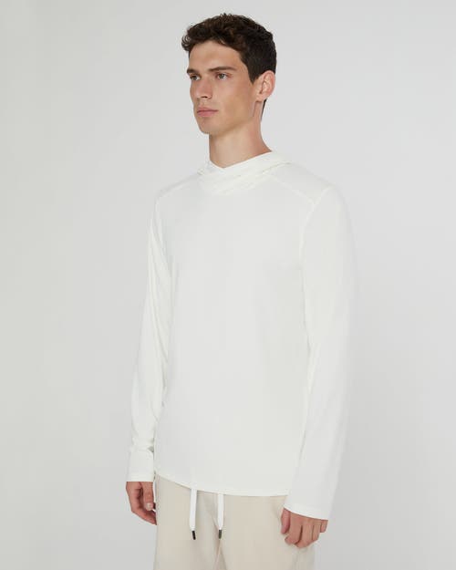 Onia Hooded Sun Tee In White