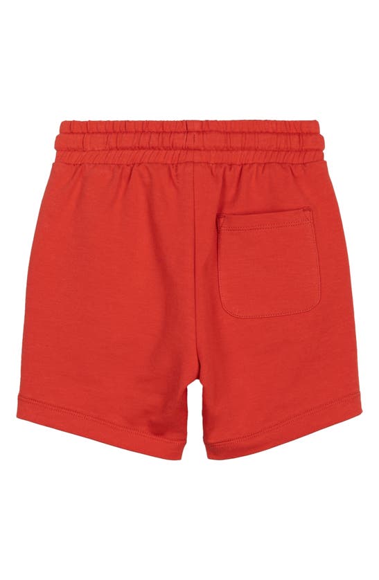 Shop Miles Baby Kids' French Terry Shorts In Red Red