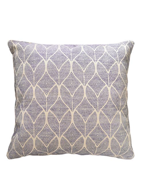 Anaya Pure Air Cool Tropics Outdoor Pillow In Indigo