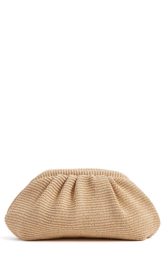 REISS DELILAH RUCHED CLUTCH