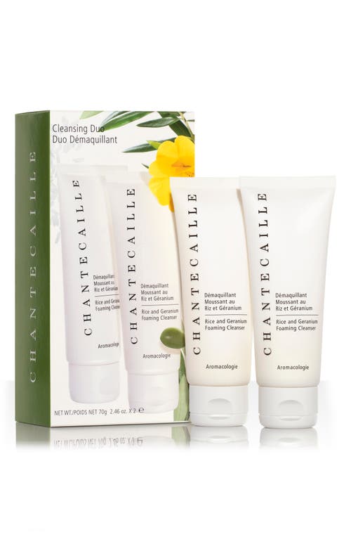 Chantecaille Full Size Rice and Geranium Foaming Cleanser Set $132 Value