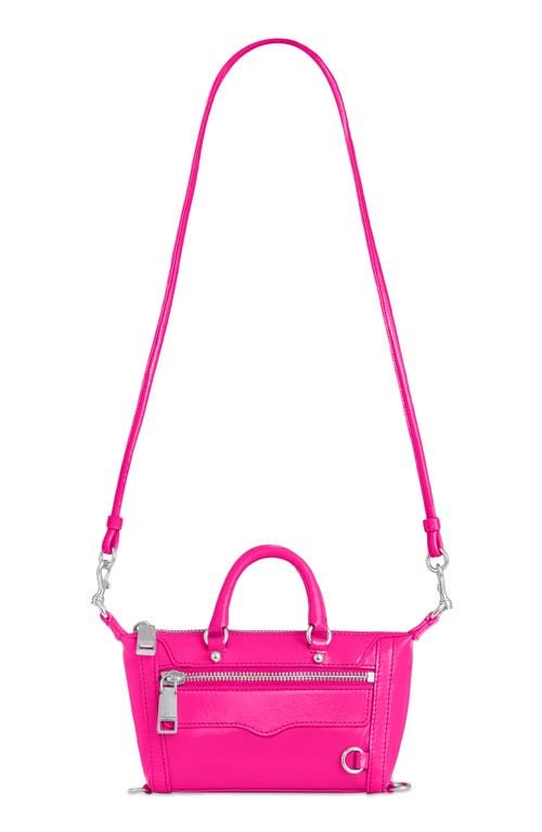 Rebecca Minkoff Micro Mini M. A.B. Leather Crossbody Bag in Cosmic at Nordstrom