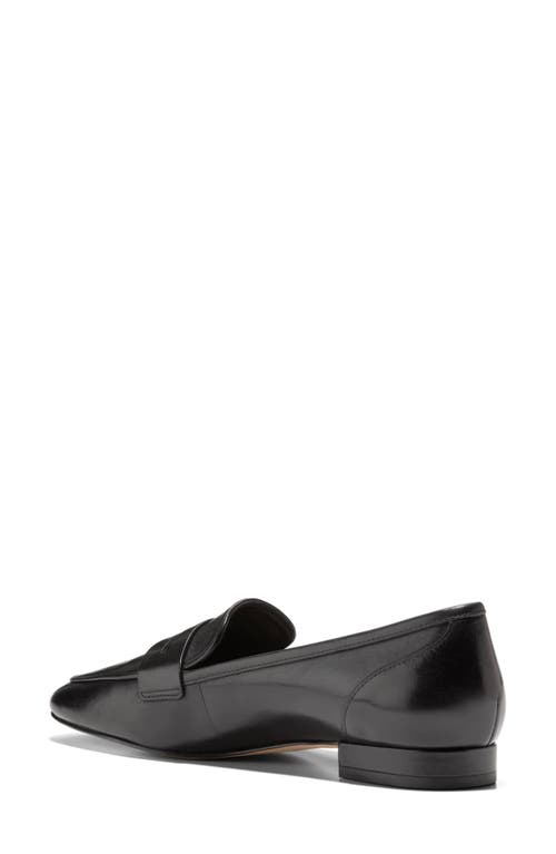 Shop Cole Haan Tarese Penny Loafer In Black Leather