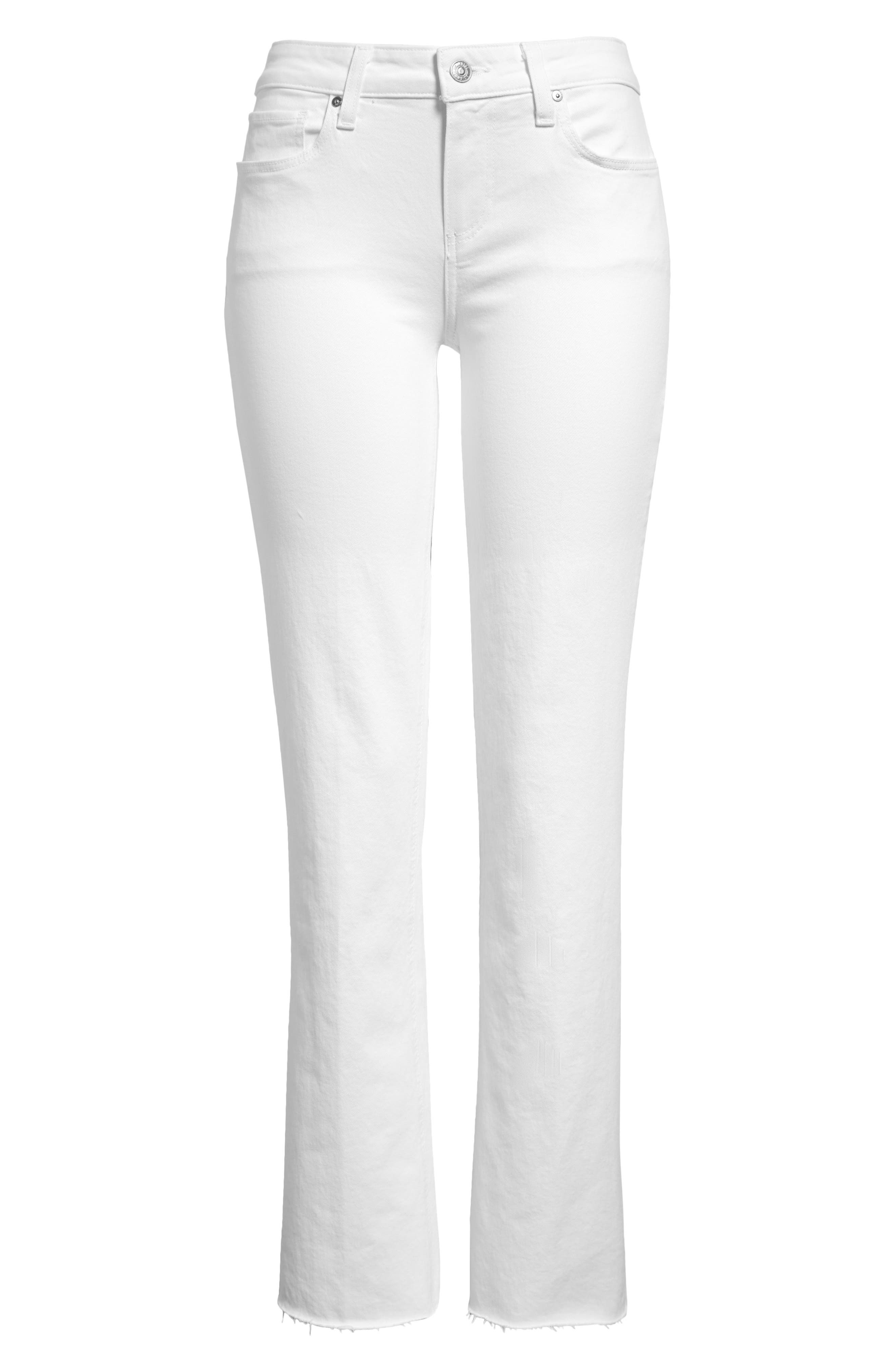 paige white jeans | Nordstrom