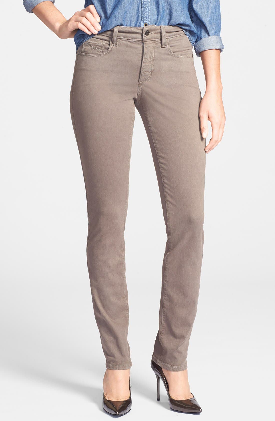 NYDJ /'Samantha/' Colored Slim Stretch Jeans