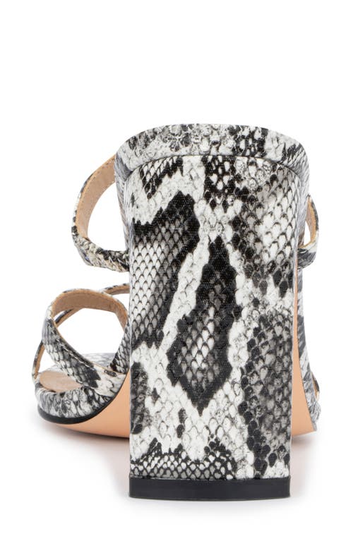 NEW YORK AND COMPANY NEW YORK AND COMPANY BRENDI SNAKESKIN PRINT SANDAL