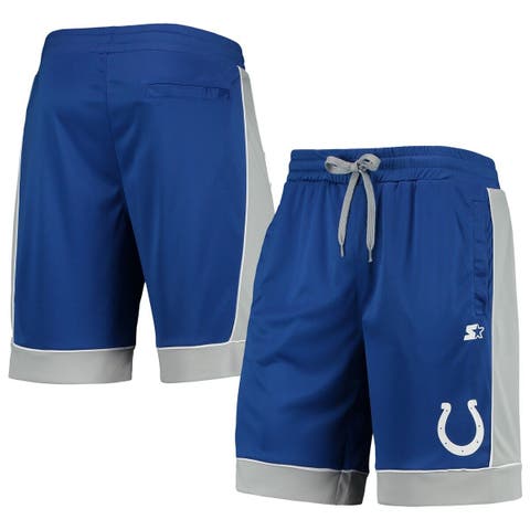 Men's Starter Blue/Gray Detroit Lions Fan Favorite Shorts