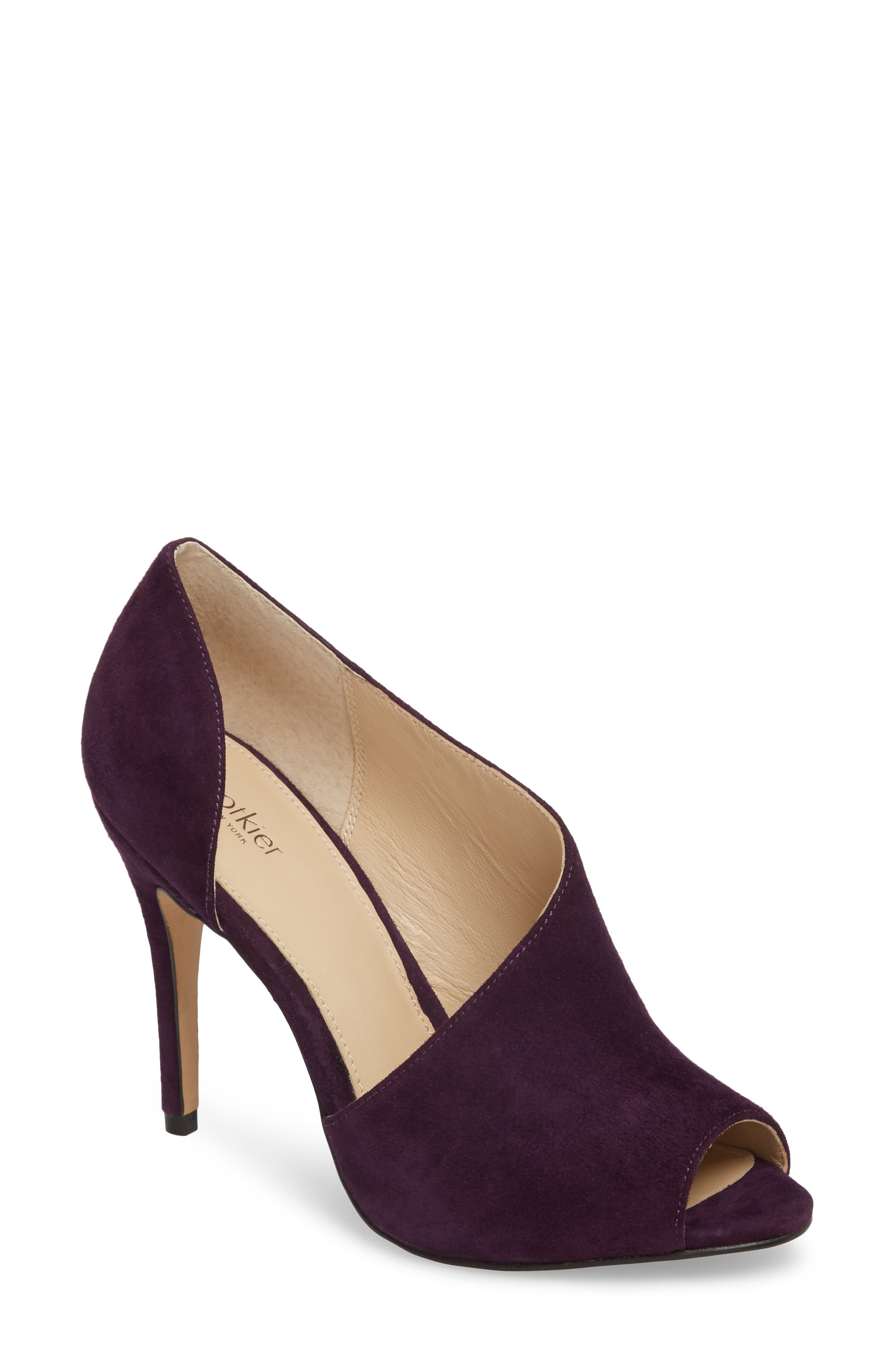 Botkier Adelia Asymmetrical Sandal, Purple