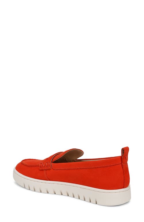 Vionic Uptown Hybrid Penny Loafer In Cherry Tomato