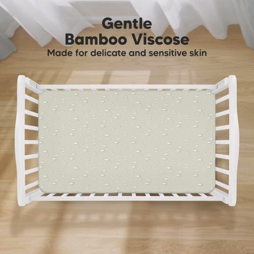 Keababies Isla Fitted Crib Sheets In Pine Grove