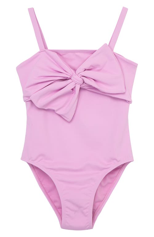 Habitual Kids Kids' Beach Hut One-Piece Swimsuit in Pink