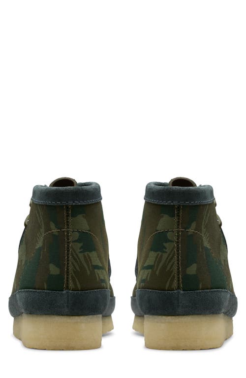 Shop Clarksr Clarks(r) Wallabee Chukka Boot In Green Camouflage