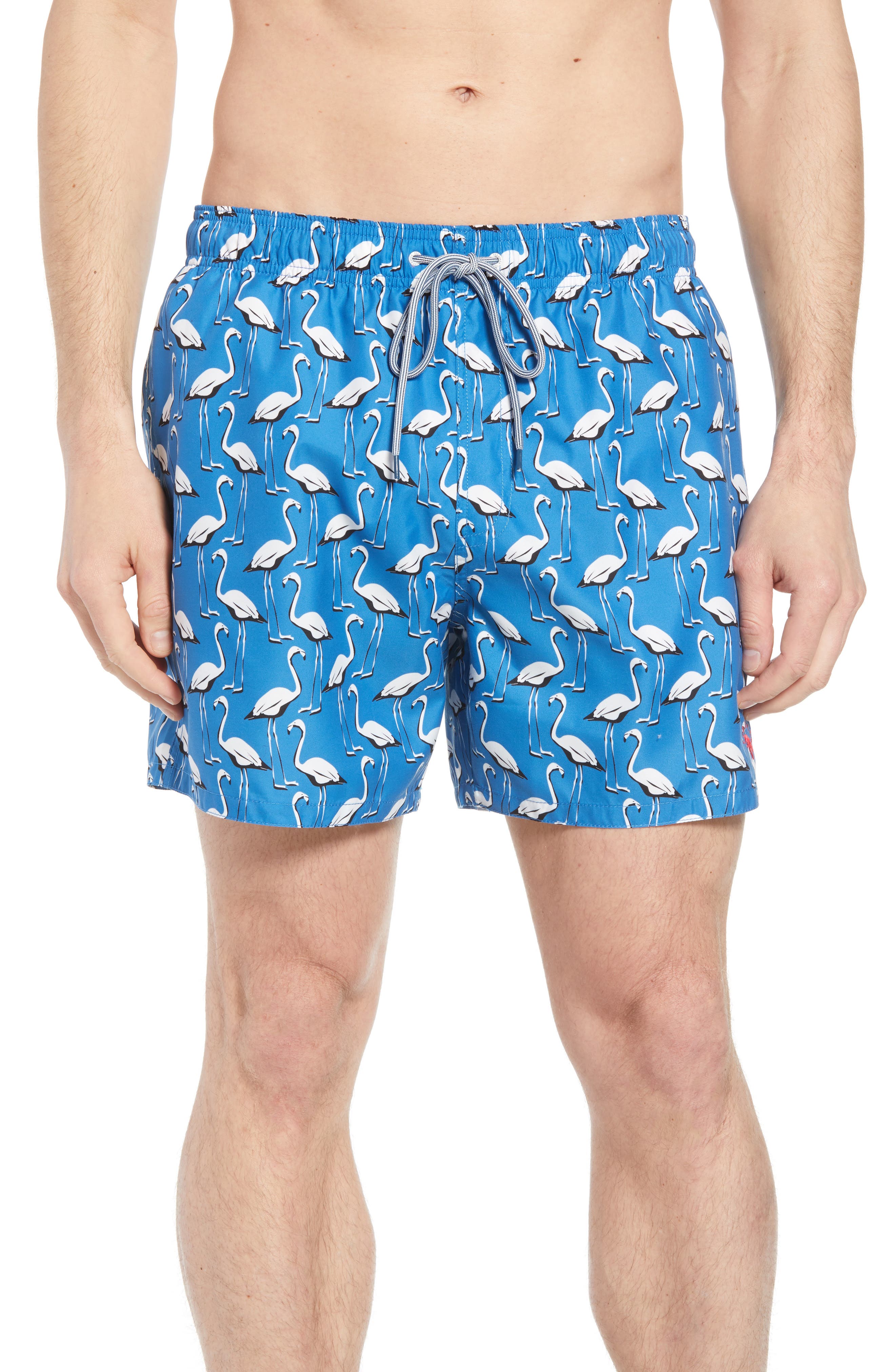 ted baker flamingo swim shorts