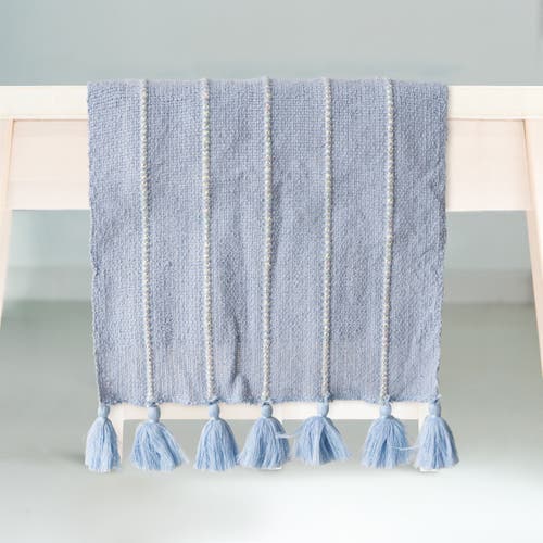 Shop Jollity & Co Fabric Table Runner In Wedgewood