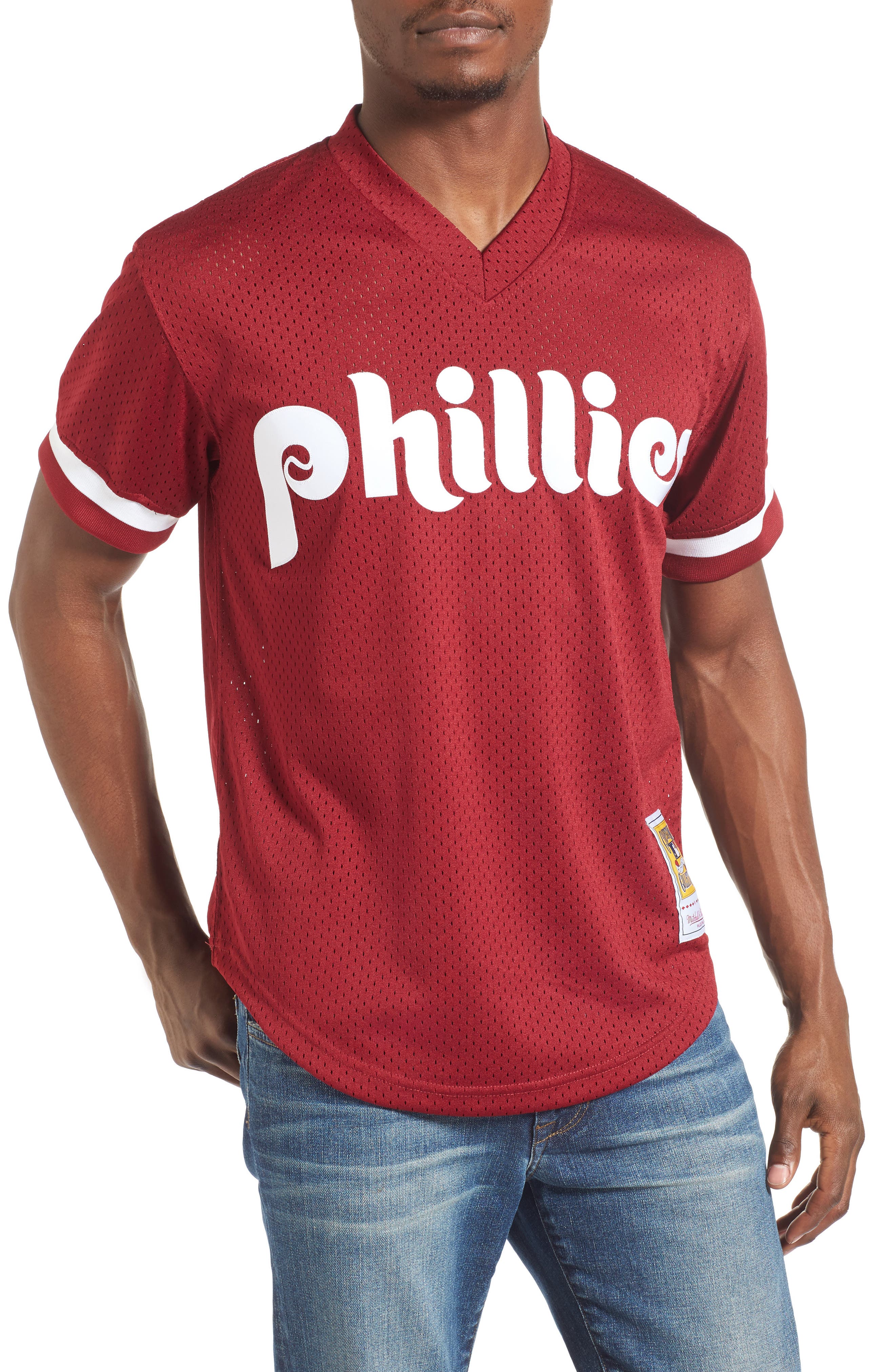phillies batting practice jersey