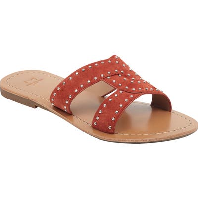 Marc Fisher Ltd Ramie Slide Sandal, Red
