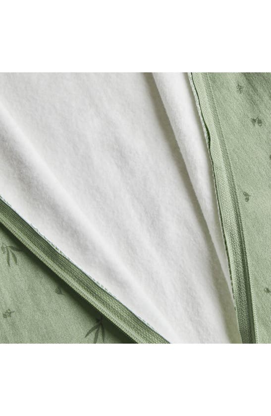 Ergopouch 0.2 Tog Organic Cotton Wearable Blanket In Green