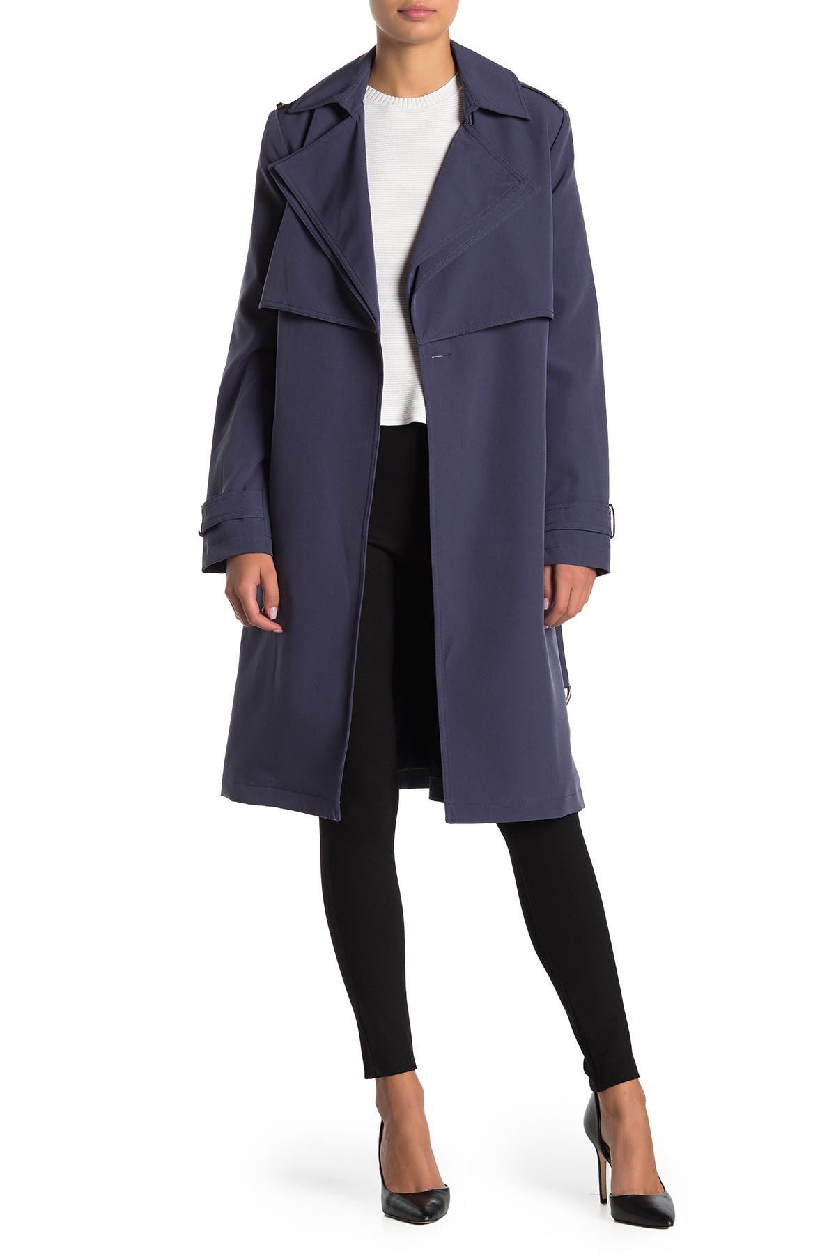 michael kors belted trench coat