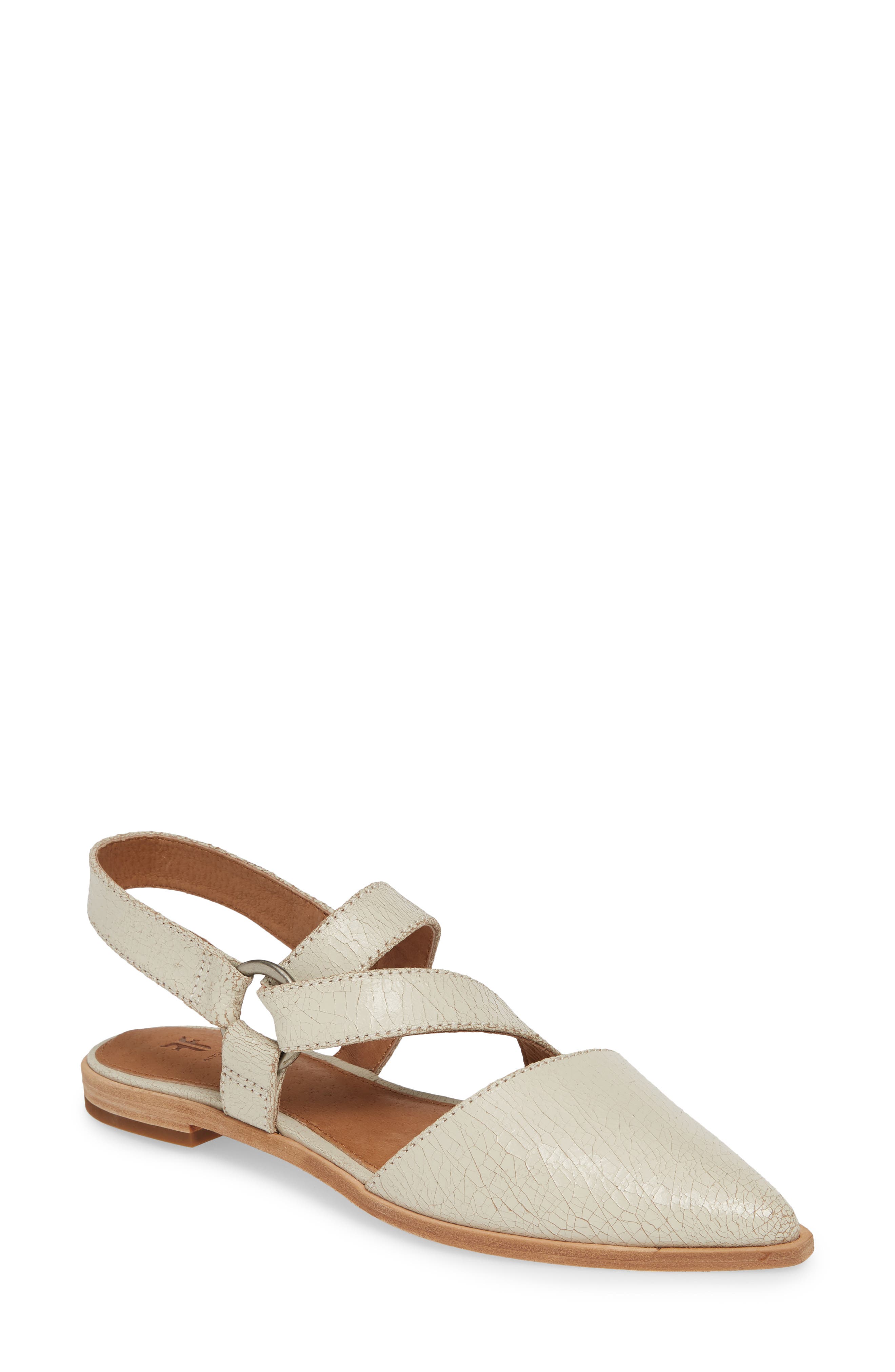 Frye Kenzie Strappy Harness Flat