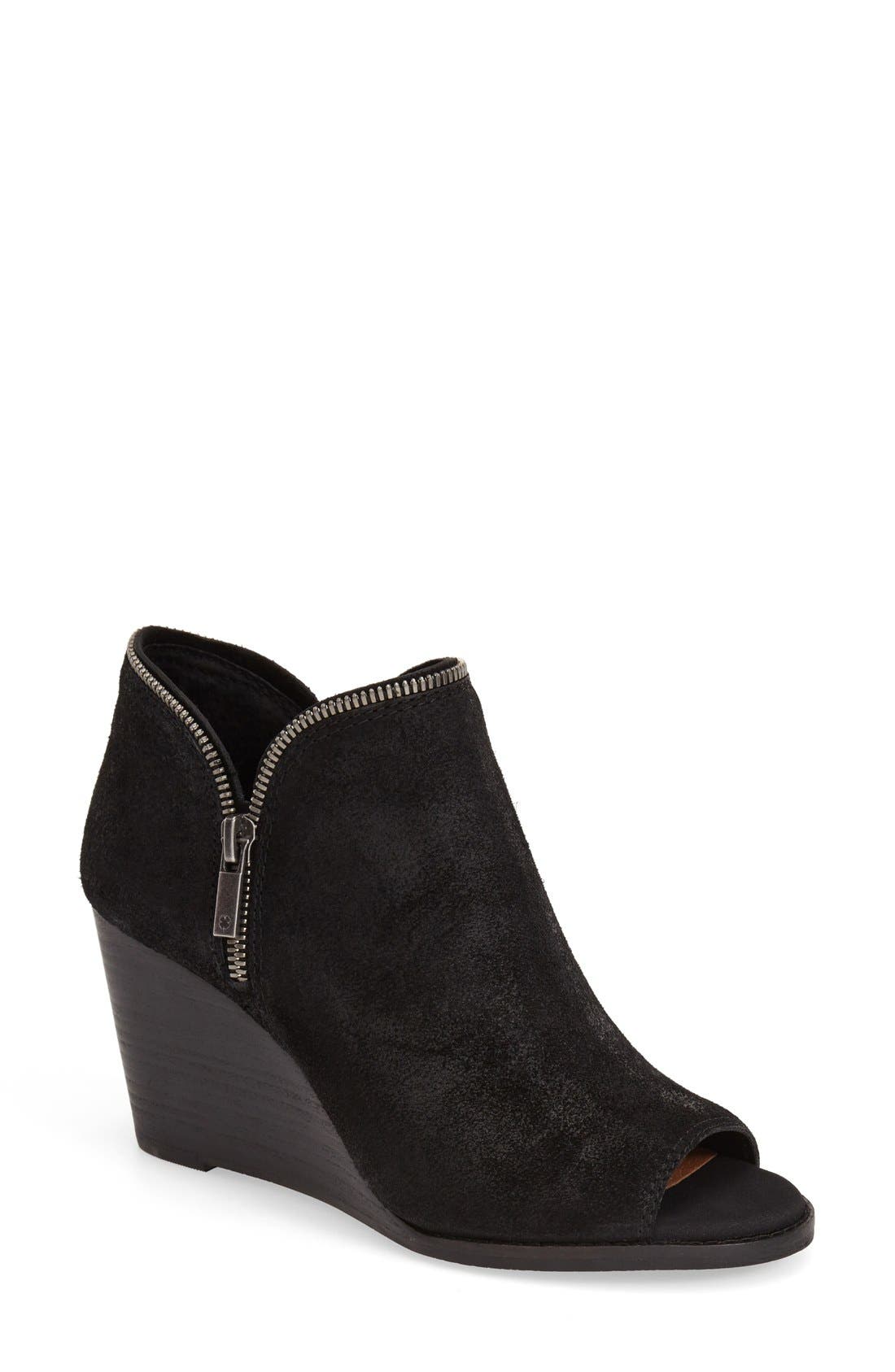 yimina wedge bootie lucky brand