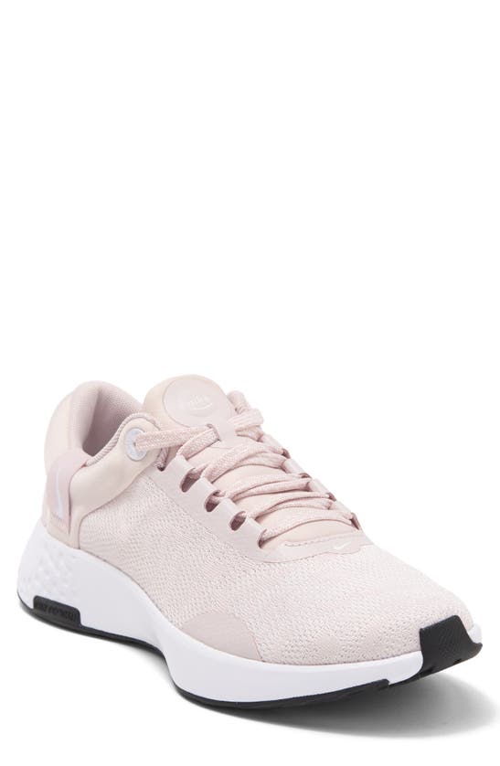Nike Renew Serenity Run Sneaker In Barely Rose/ White-black