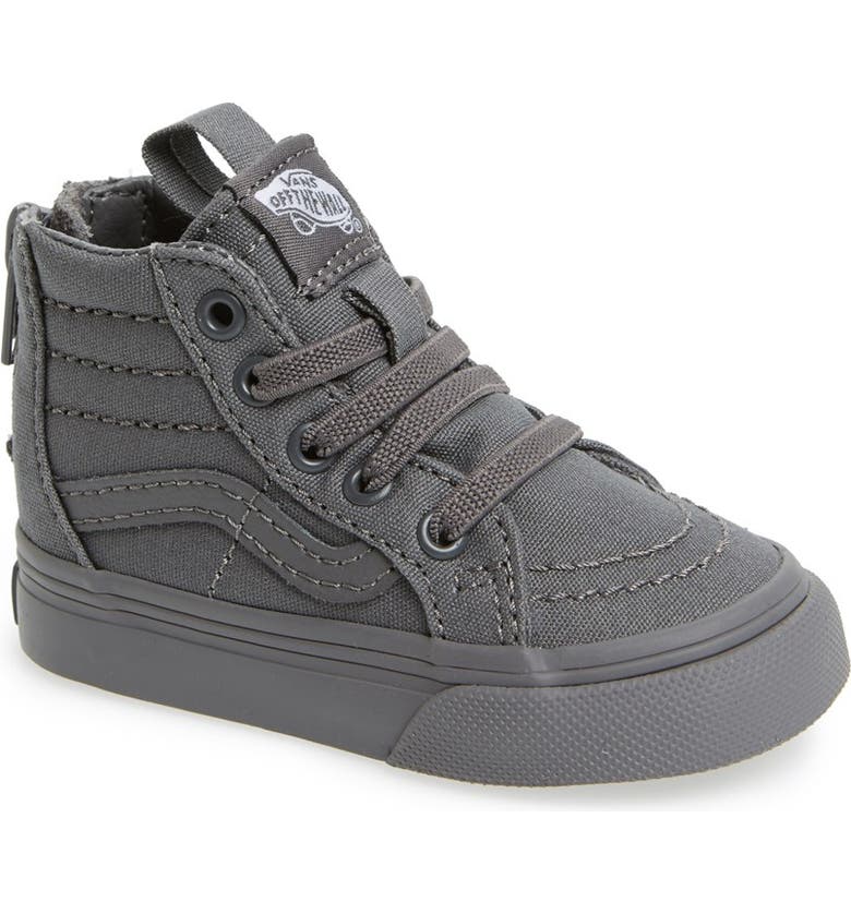 Vans 'Sk8 - Hi' Zip Sneaker (Baby, Walker, Toddler, Little Kid & Big ...