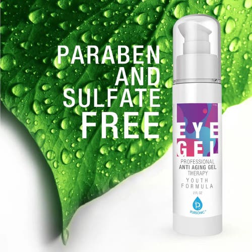 Pursonic Professional Anti Aging Eye Gel 2 oz In Purple