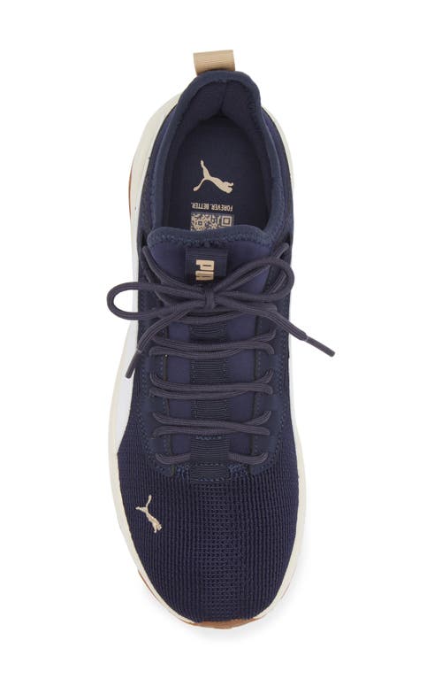 Puma Stride Exero Sneaker In  Navy-warm White-almond
