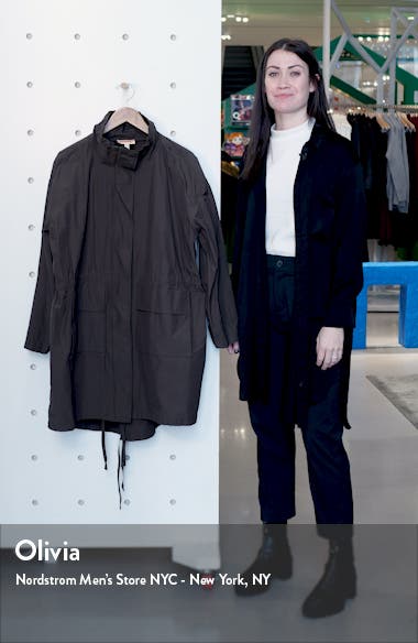 Fishtail Organic Cotton Blend Anorak, sales video thumbnail