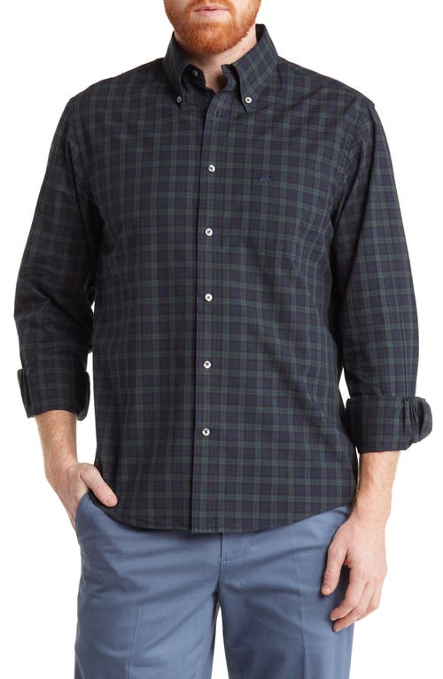 Brooks Brothers Plaid Button-Down Cotton Shirt in Blackwatch