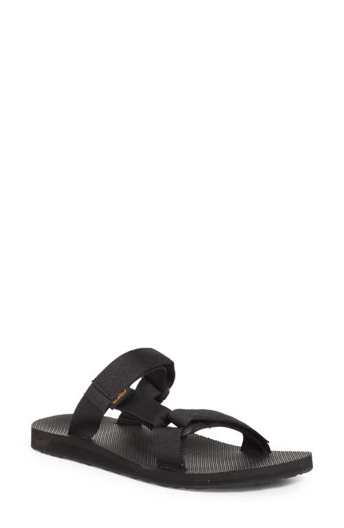 Teva Universal Slide Sandal in Black at Nordstrom, Size 13